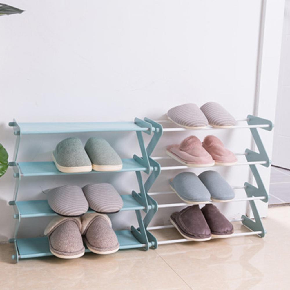 Изображение товара: Домашняя школьная кровать Простая подставка для обуви нетканые многослойные стеллажи для хранения обуви