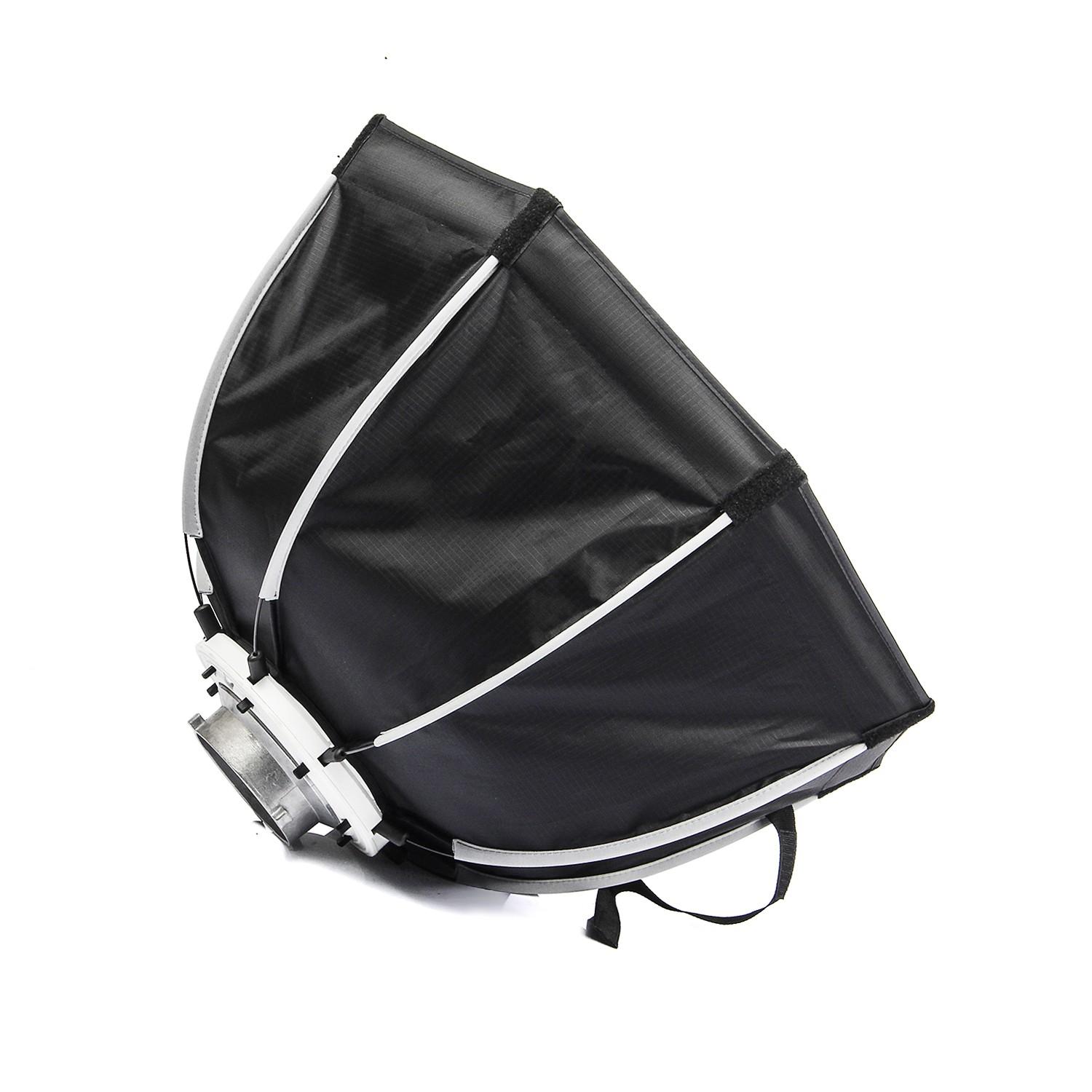 Изображение товара: EACHSHOT 55 мм восьмиугольный зонт для софтбокса вспышка со светоотражателем светильник Octodome с креплением Bowens для Godox аксессуары для фотостудии