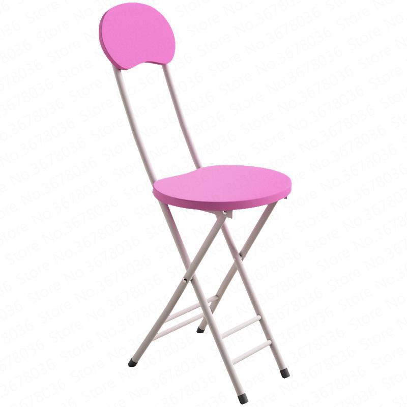 Изображение товара: Складной стул обеденный сзади стул студента стул для общежития простой компьютерное кресло обучение и планировать домашняя современный простой стул