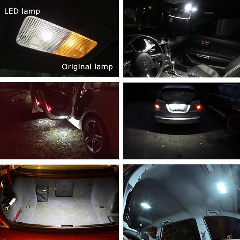 Изображение товара: 10x светодиодный 10 светодиодная W5W лампочка Габаритные парковочные огни для Mercedes Benz W204 W203 W205 W211 W212 W210 W124 194 168 автомобильное Внутреннее освещение