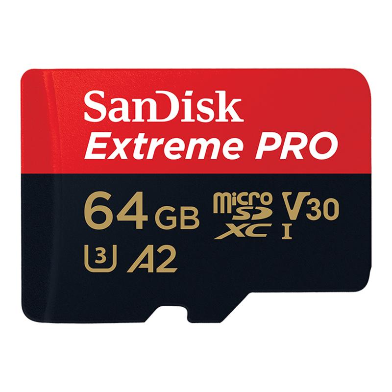Изображение товара: Карта памяти Micro SD SanDisk Extreme Pro, 32 ГБ, 64 ГБ, 128 ГБ, 256 ГБ, 400 ГБ, SDHC/SDXC UHS-I, C10, U3, V30, A2, TF-карта для камеры, дрона
