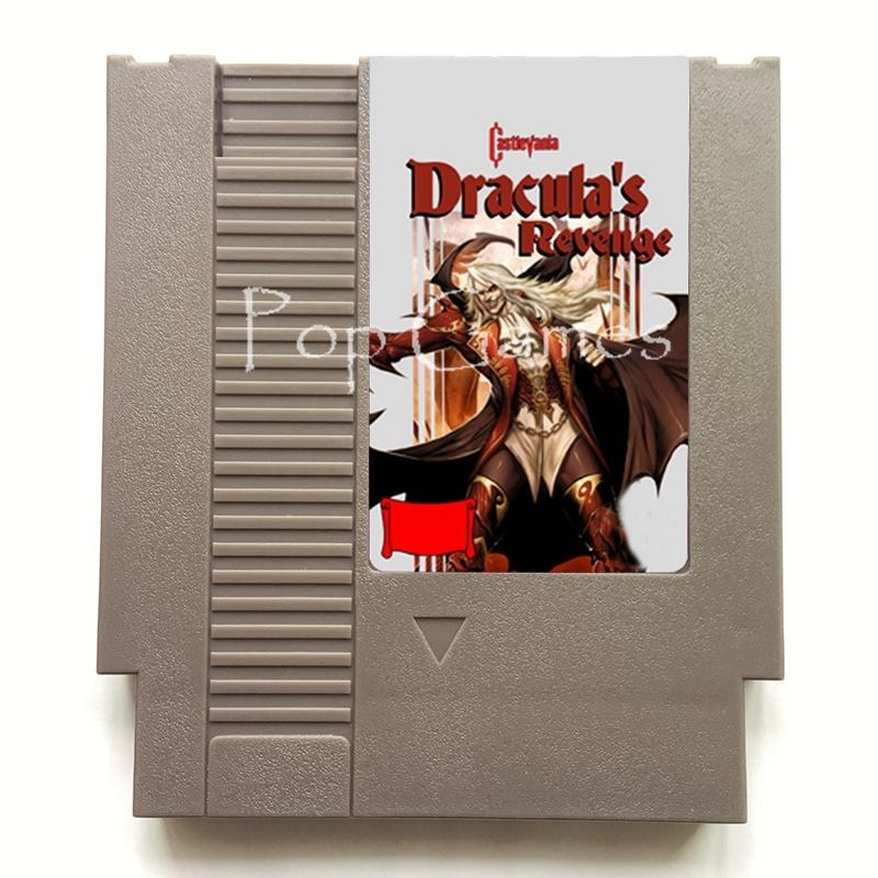Изображение товара: Игровой Картридж для 8-битной игровой консоли Castlevania, Дракула, 72 Pin