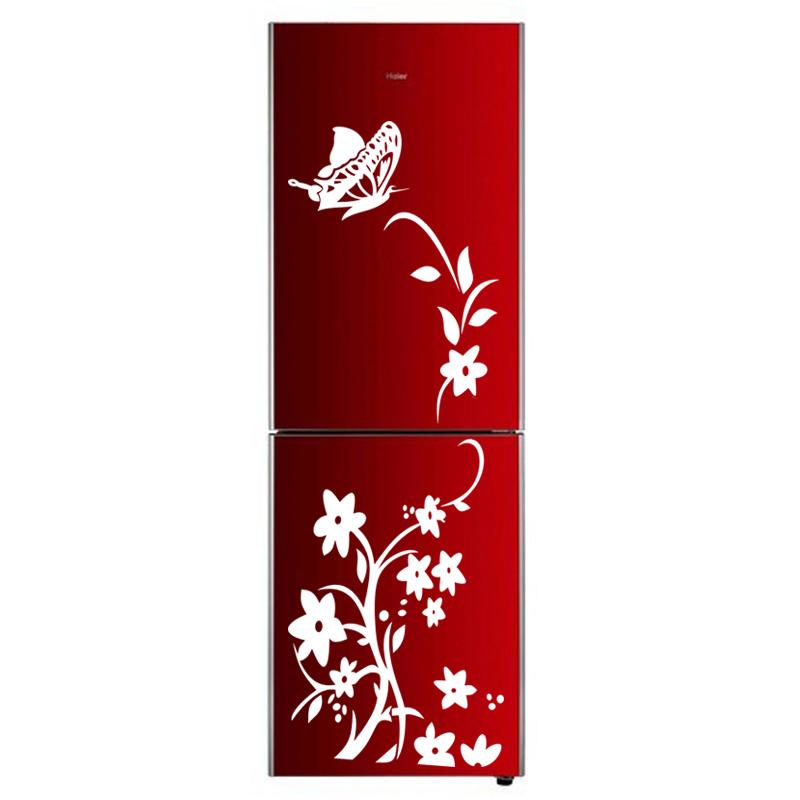 Изображение товара: Flower Vine Decorative Wall Stickers Refrigerator Vinyl Window Cupboard Home Decorations Living Room Decals Art Mural Poster