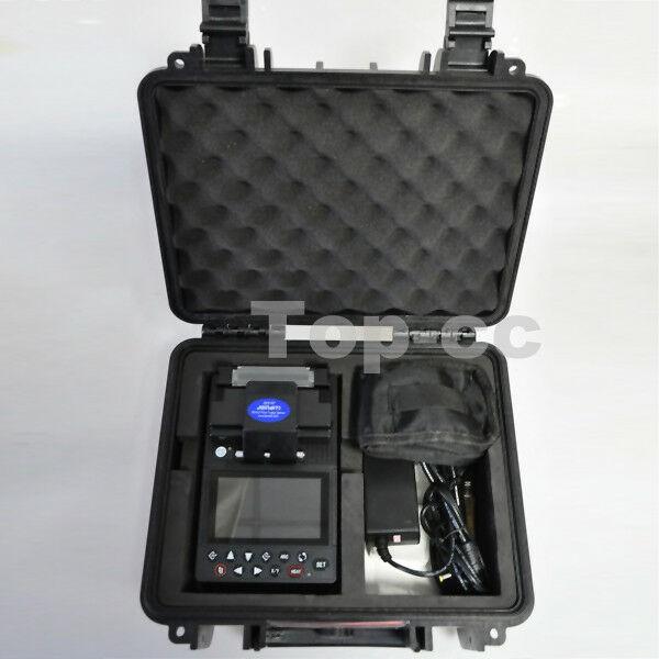 Изображение товара: Maxgeek JW4107, сварочный аппарат для выравнивания сердечника, сварочный аппарат для оптоволокна, сращивающая машина с 3 в 1, волоконно-оптический очиститель