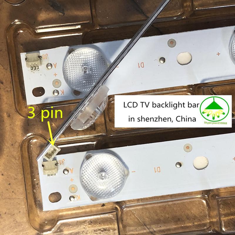 Изображение товара: Новинка 100%, универсальная подсветка для жк-телевизора, 32 дюйма, 56,8 см, 32 дюйма, 10 светодиодов, 568 мм, 3 в, 20 шт./лот