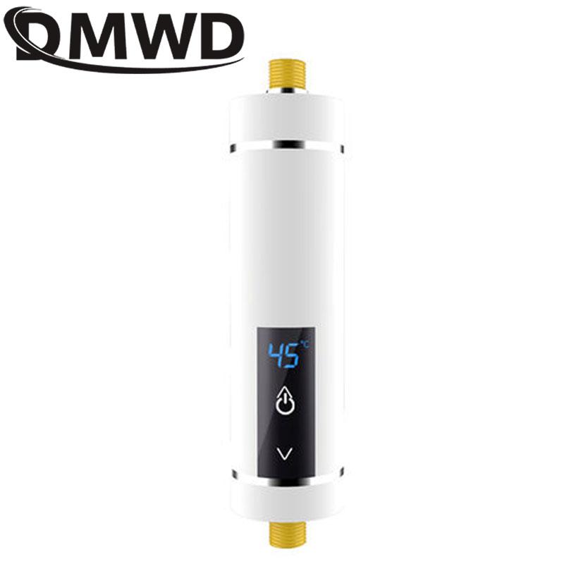 Изображение товара: Электрический проточный водонагреватель DMWD 5500 Вт с функциями мгновенный нагрев воды, душ, мини-аппарат для нагрева воды, для кухни, ванной