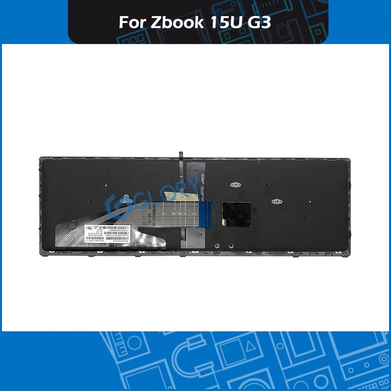 Изображение товара: Новый ноутбук США клавиатура для HP Zbook 15 G3 клавиатура с подсветкой замена