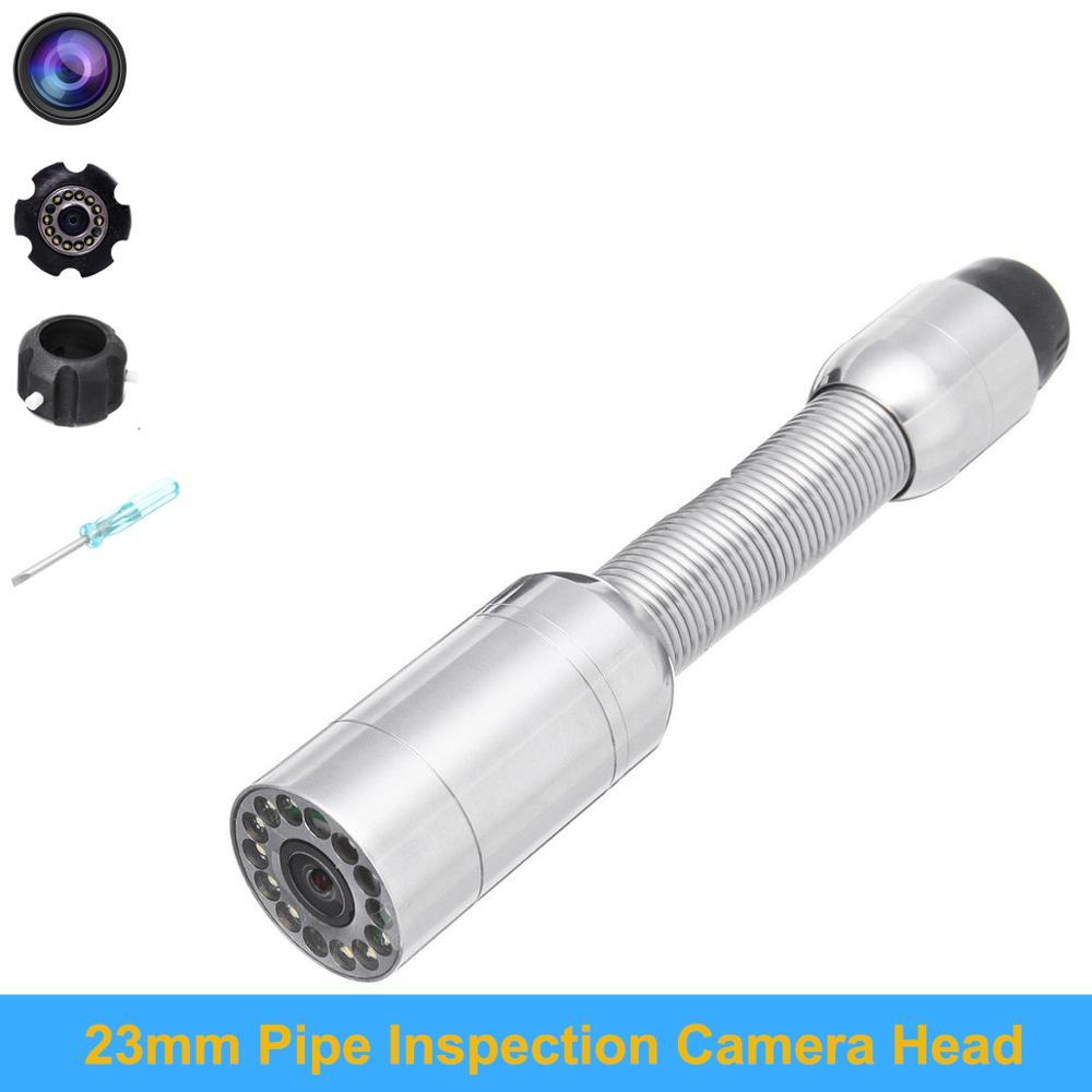 Изображение товара: Водонепроницаемая промышленная камера-эндоскоп Pipel, 23 мм, из нержавеющей стали, с 12 светодиодами