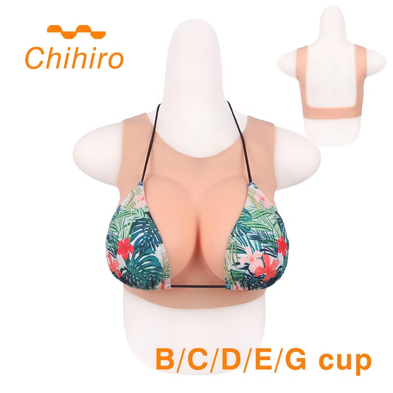 Изображение товара: Силиконовые формы для груди Chihiro, большие накладные груди, крутая летняя накладка, полый стиль, Трансвестит, Трансвестит, королева, Трансвестит, Искусственный Мягкий мем