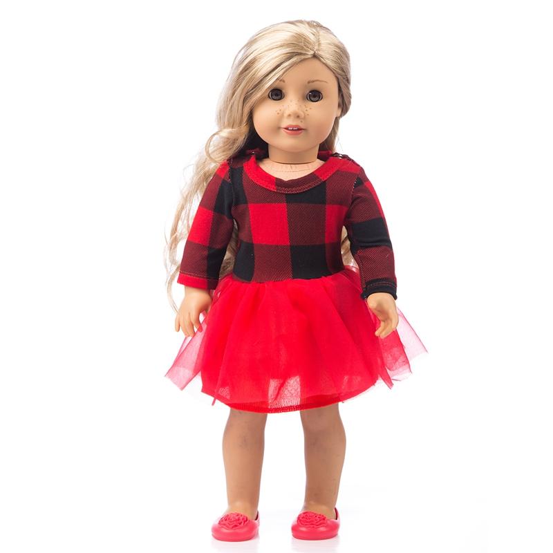 Изображение товара: Красочное платье одежда подходит для американской девушки 18 дюймов американская девочка кукла александра кукла лучший подарок