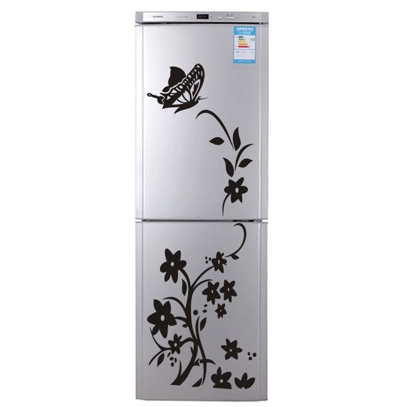 Изображение товара: Flower Vine Decorative Wall Stickers Refrigerator Vinyl Window Cupboard Home Decorations Living Room Decals Art Mural Poster