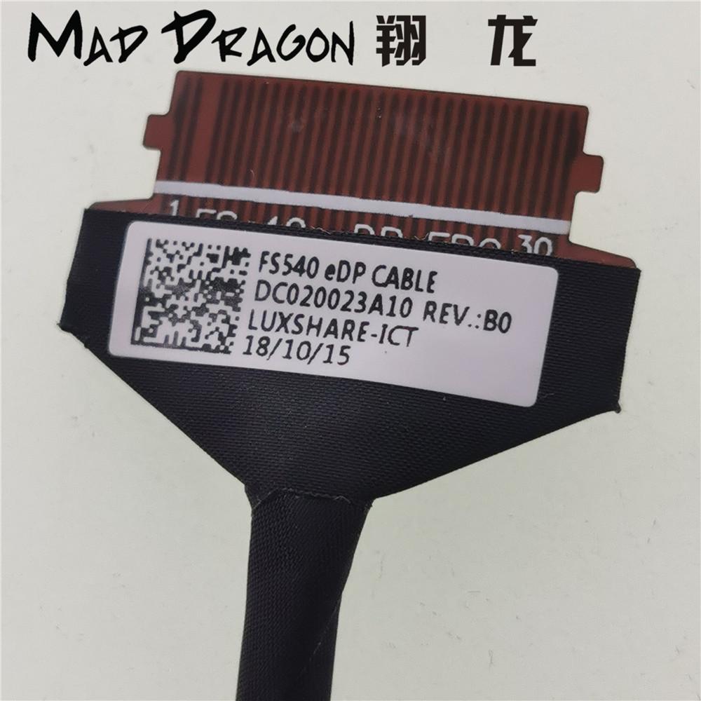 Изображение товара: MAD DRAGON новый ноутбук LVDS lcd EDP кабель для lenovo S145-15IWL FS540 DC020023A10 30 pin LCD EDP LVDS кабель