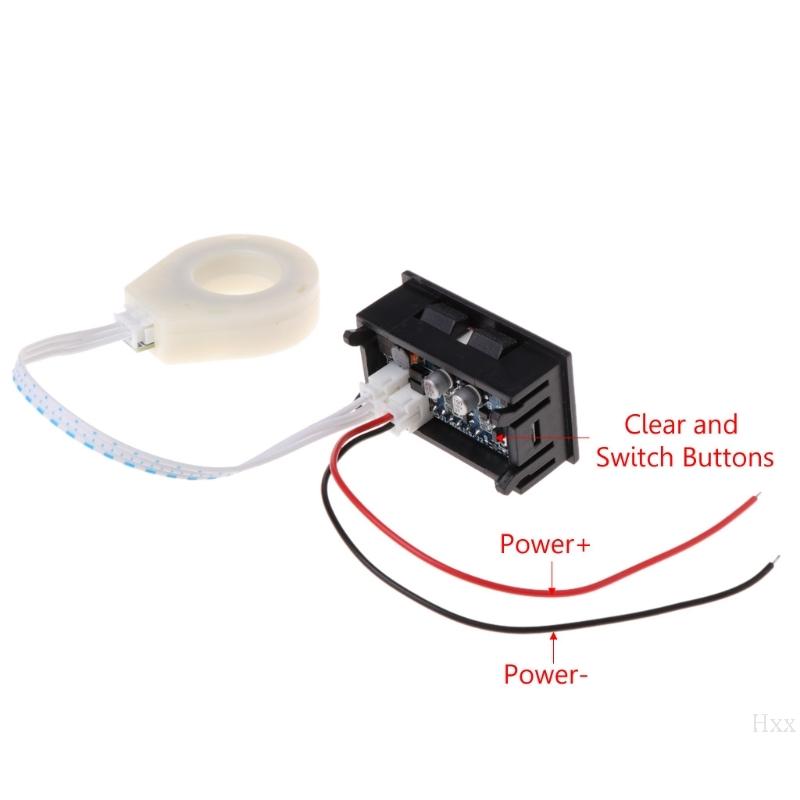 Изображение товара: Цифровой вольтметр постоянного тока 5-120 в а амперметр с датчиком Холла