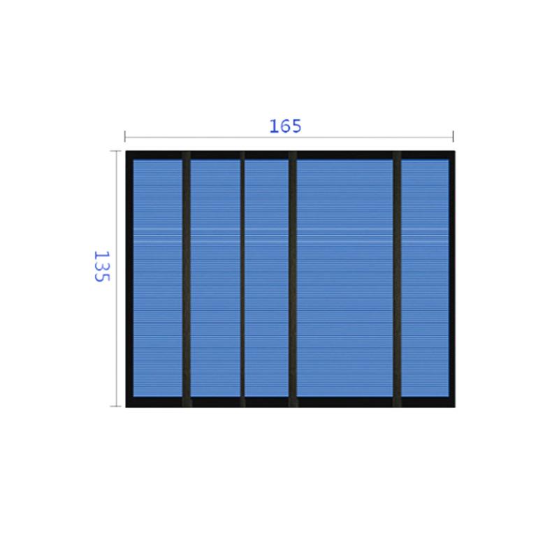 Изображение товара: 1 шт. солнечная панель 6 в 550MA 3,3 Вт Зарядка телефона от солнечной батареи с usb портативной солнечной панелью