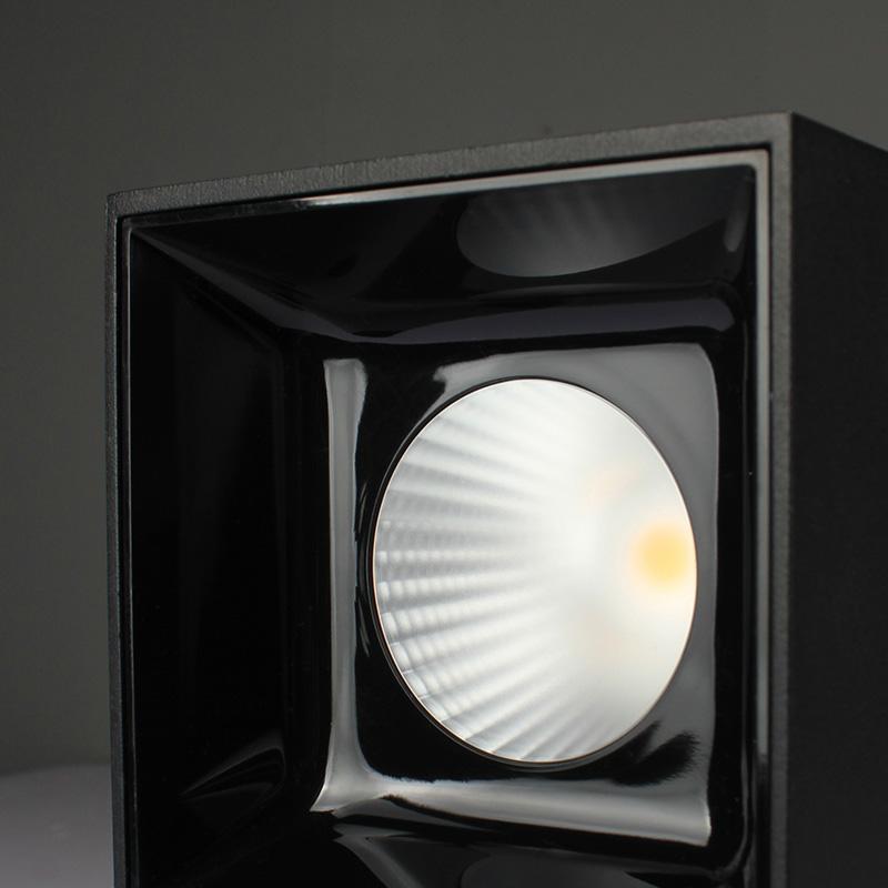 Изображение товара: Aisilan светодиодный потолочный светильник с двойной головкой, квадратный COB светильник для гостиной, коридора, прохода, потолочный точечный светильник споты потолочные,светильники для потолка потолочный светилтьник