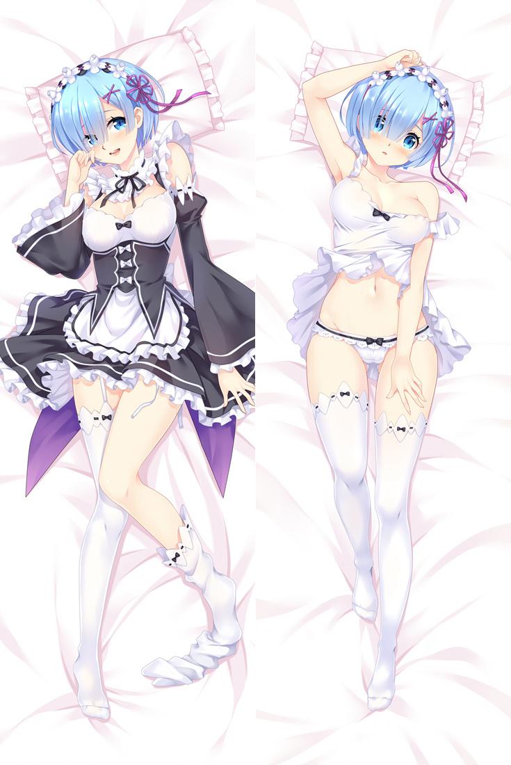 Изображение товара: Аниме Dakimakura Body Re Zero Kara Hajimeru Isekai Seikatsu 150x50 см 100x35 см чехол для подушки манга 2