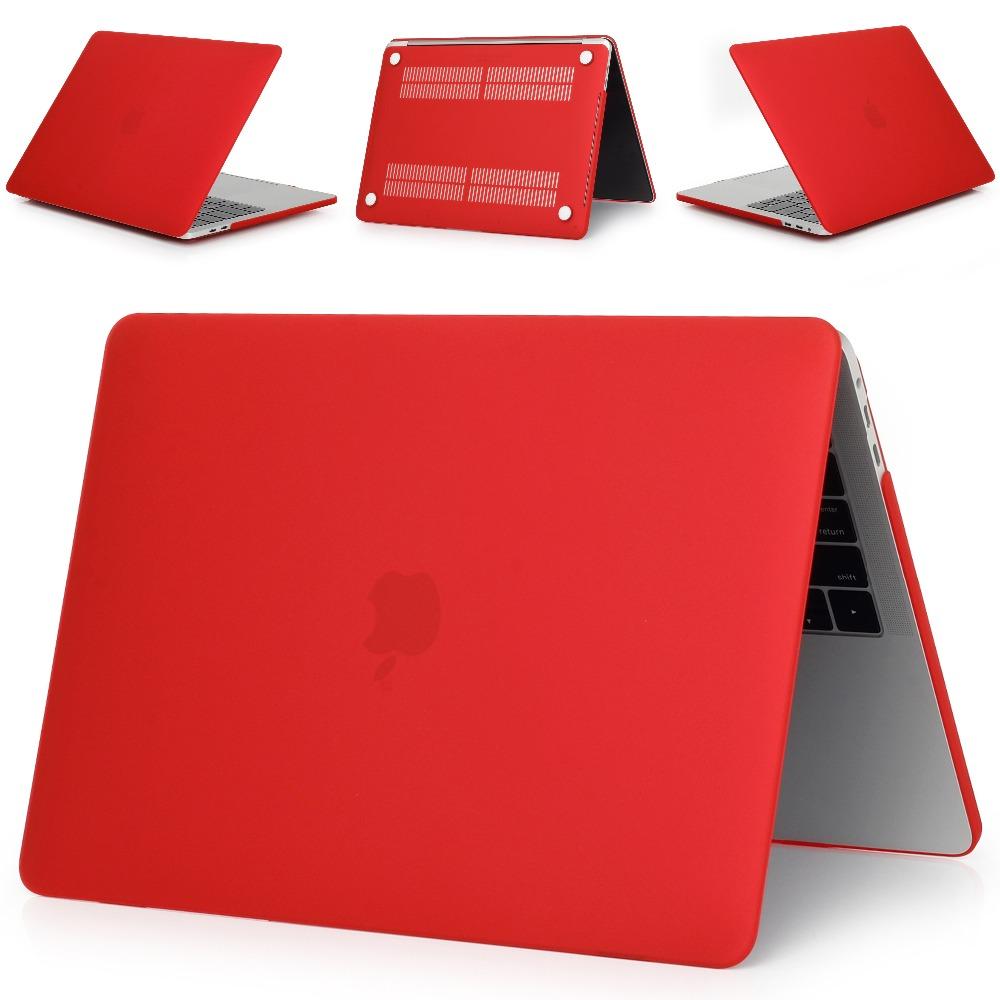 Изображение товара: Матовый чехол для ноутбука Apple Macbook Pro Retina Air 11 12 13 15 дюймов, чехол для Macbook Air13 A1932,Touch Bar 13 15 A1989 A1990