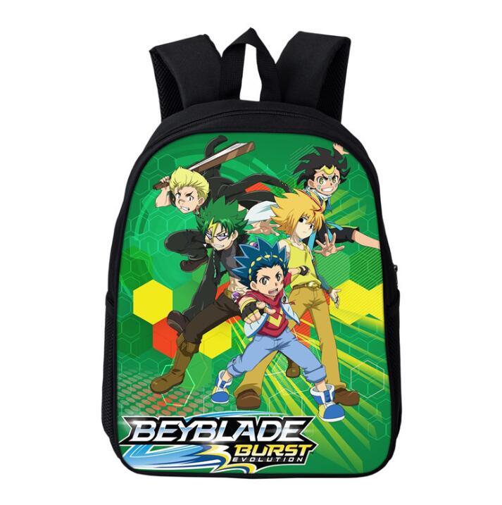 Изображение товара: Мода: Beyblade Burst игровой принт рюкзак 3D Аниме студенческий школьный рюкзак Softback
