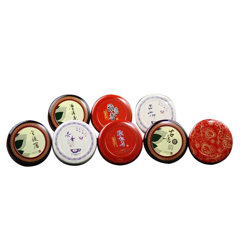 Изображение товара: Металлическая жестяная коробка для чая Xin Jia Yi, горячая Распродажа, высокое качество, красная, неправильной формы, оптовая продажа из Китая, металлическая жестяная коробка для чая