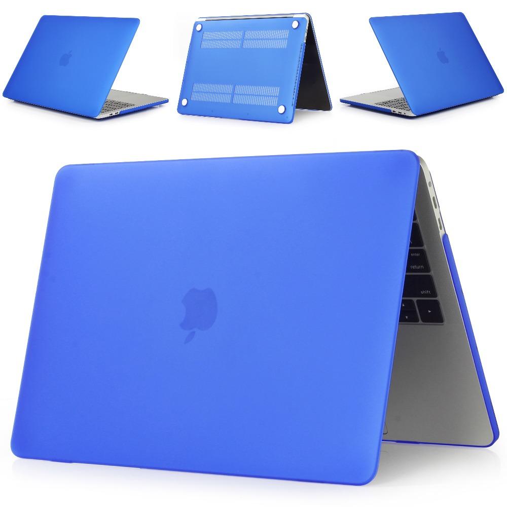 Изображение товара: Матовый чехол для ноутбука Apple Macbook Pro Retina Air 11, 12, 13, 15 дюймов, Новый Macbook Pro 13, 15, A2159, A1989, A90