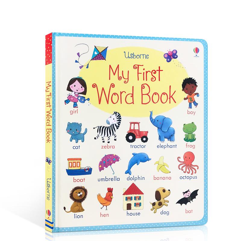 Изображение товара: Книга с изображением на английском языке: новые книги-My First Word Book, английский словарь для детей и младенцев, книга для раннего развития