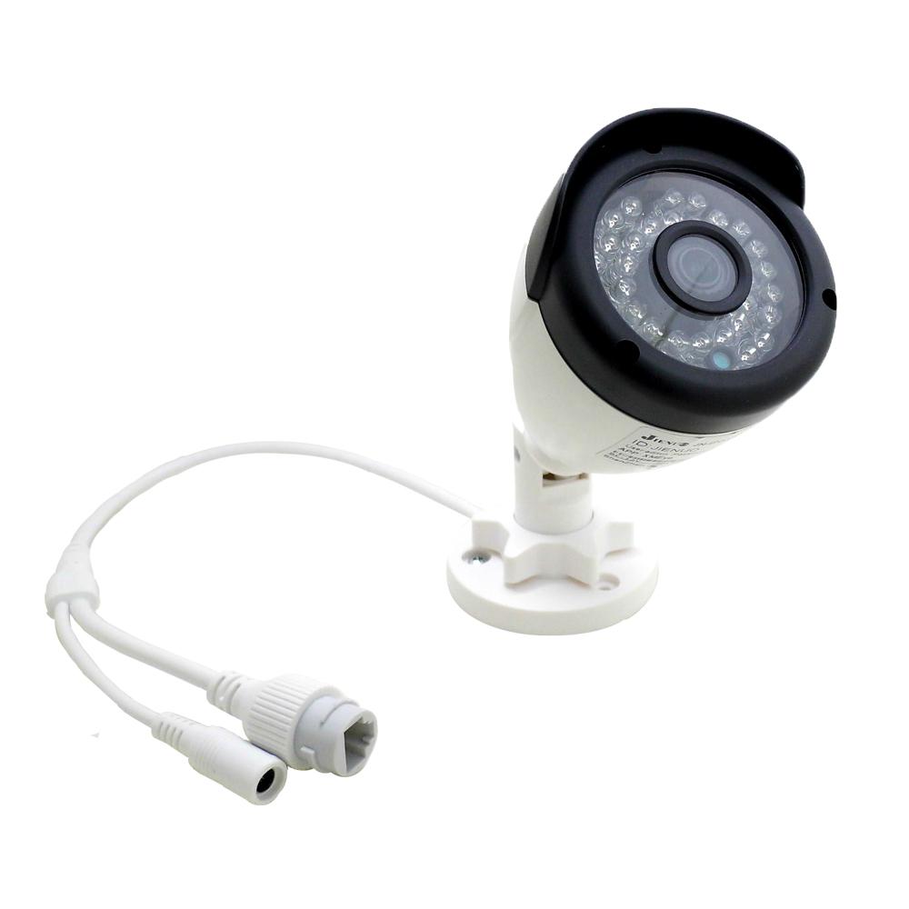Изображение товара: 5-мегапиксельная Ip-камера POE наружная Водонепроницаемая камера видеонаблюдения ночного видения IPCam инфракрасная домашняя Cctv Bullet HD IPC JIENUO