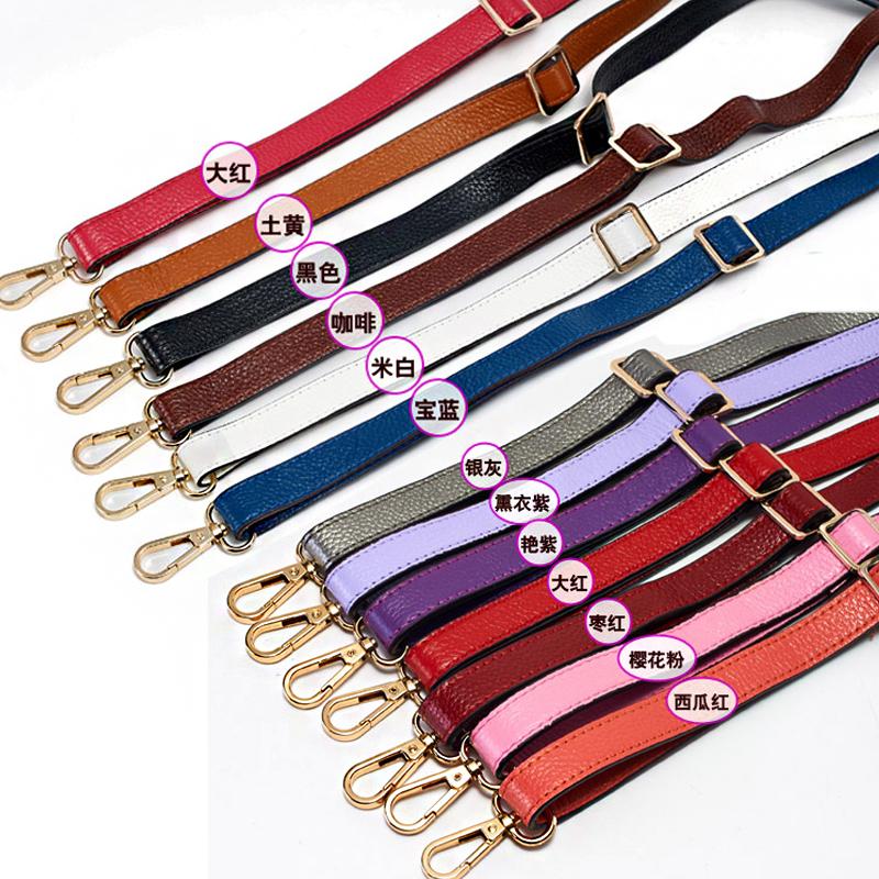 Изображение товара: 130*1.8cm Adjustable Genuine Leather Bag Strap Replacement Women Shoulder Bag Belt Straps For Handbags Accessories Parts Kz9009