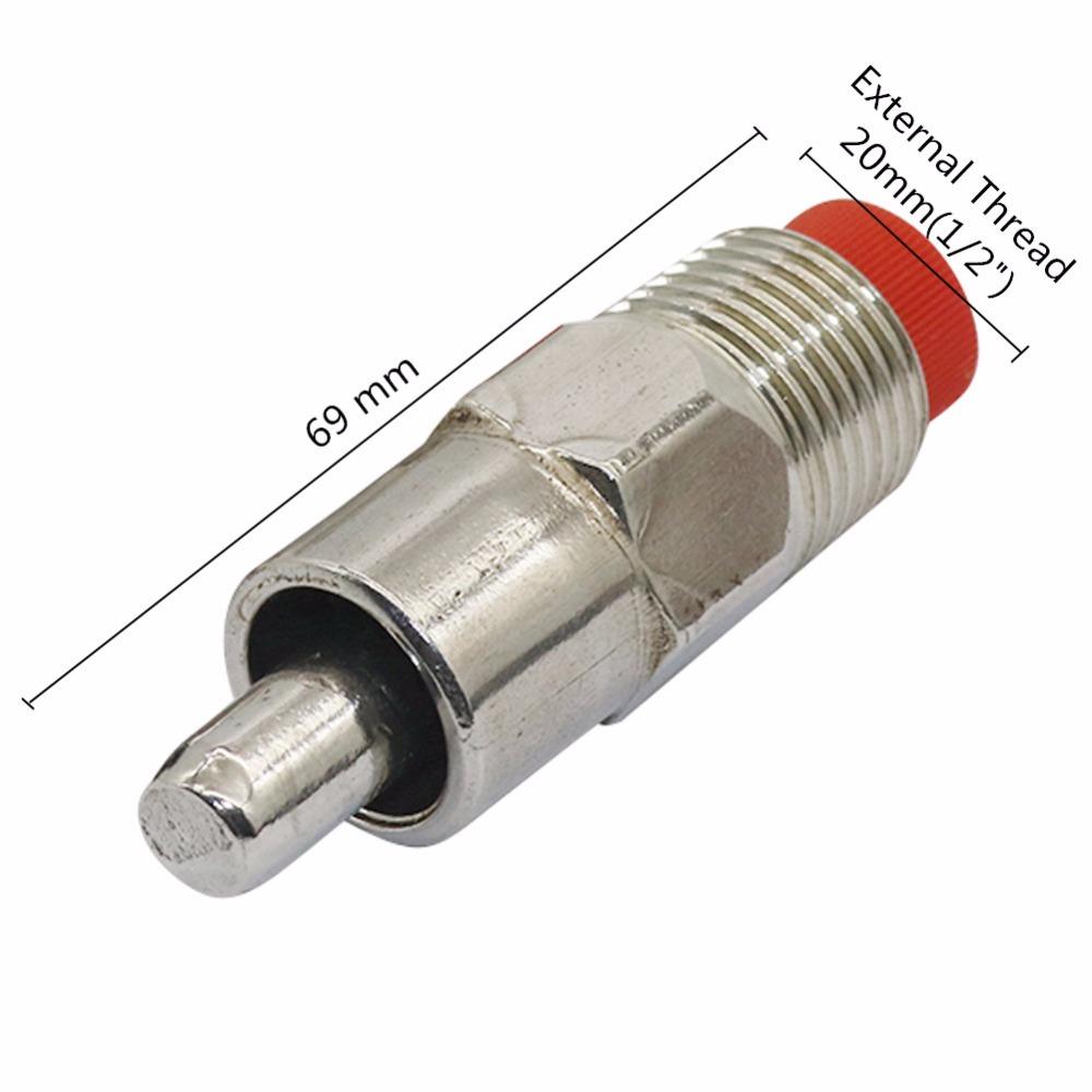 Изображение товара: Соска для поросенка из нержавеющей стали с фильтром, 1 шт., резьба 1/2 дюйма, автоматическая поилка для воды, товары для полива домашних животных