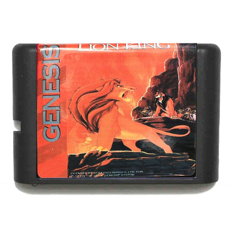 Изображение товара: Игровая карта «Король Лев» для 16-битной Sega MD для Mega Drive для видеоконсоли Genesis