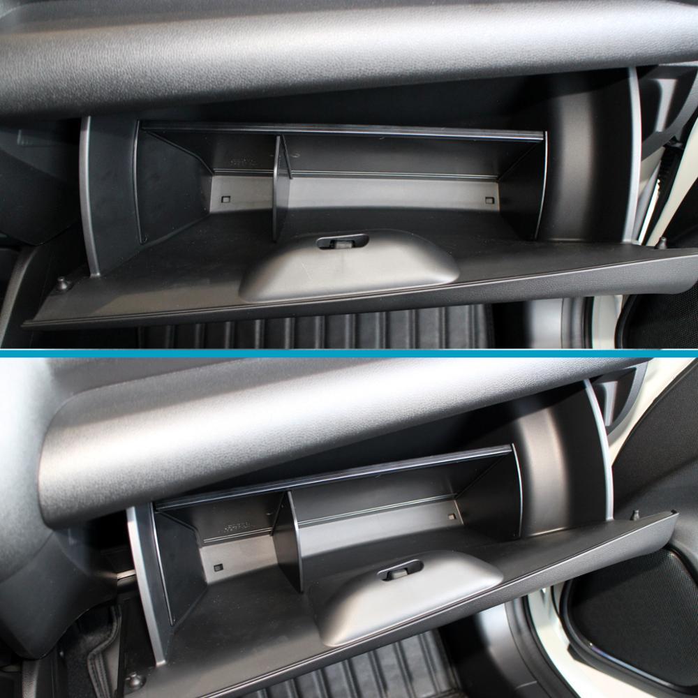 Изображение товара: Smabee автомобильный ящик для перчаток с интервалами для Honda Fit Jazz 2014 ~ 2018, контейнер для хранения