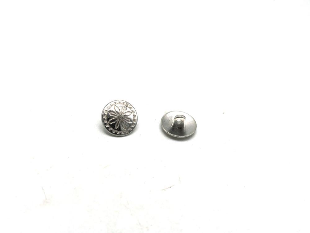 Изображение товара: 30 шт 14 мм цинковый металлический сплав швейные пуговицы металлические пуговицы круглые серебряные пуговицы