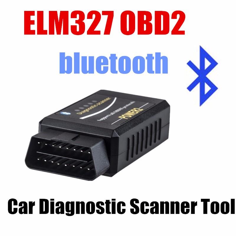 Изображение товара: Считыватель кодов автомобиля с новым дизайном, тестер, декодер, миниатюрный диагностический инструмент OBD2 для автомобиля, сканер с супер мини интерфейсом, Elm327 Bluetooth