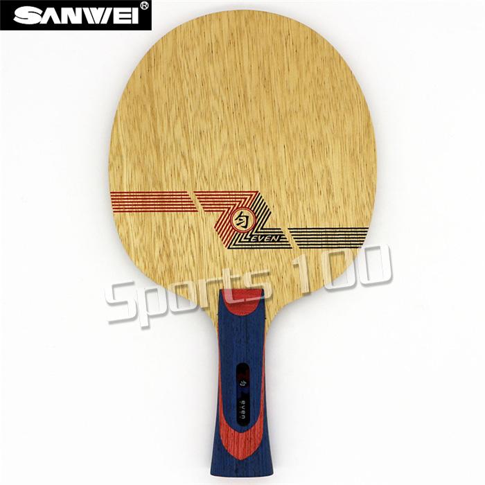 Изображение товара: Sanwei белый даже настольный теннис лезвие ракетка для Пинг-Понга Летучая мышь весло бесплатная доставка