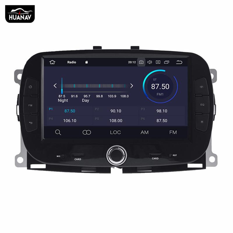 Изображение товара: DSP Android 9,0 DVD Автомобильный радиоплеер GPS-навигация для FIAT 500 (312) 2015 + головное устройство автомобильное радио стерео Мультимедийный Плеер 64 ГБ