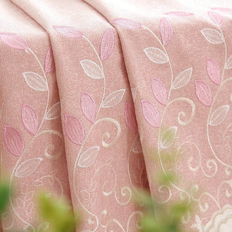 Изображение товара: Европейские Роскошные Чейни ткань шторы для детей спальня мальчика девочки гостиная розовые ночные шторы на заказ драпировка