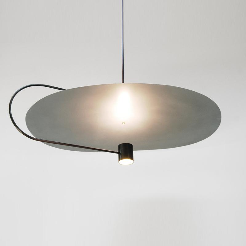 Изображение товара: Подвесные светильники с золотым абажуром, светодиодная лампа GU10 в скандинавском стиле, современный дизайн для столовой, металлический подвесной светильник