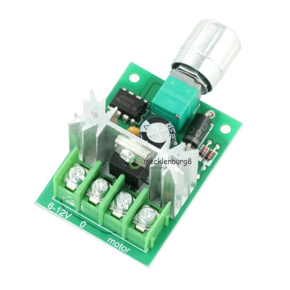 Изображение товара: Импульсный регулятор, широтно-модуляционный ШИМ контроллер постоянного тока, 6-12 В, 6 А, 20 кГц, Новинка