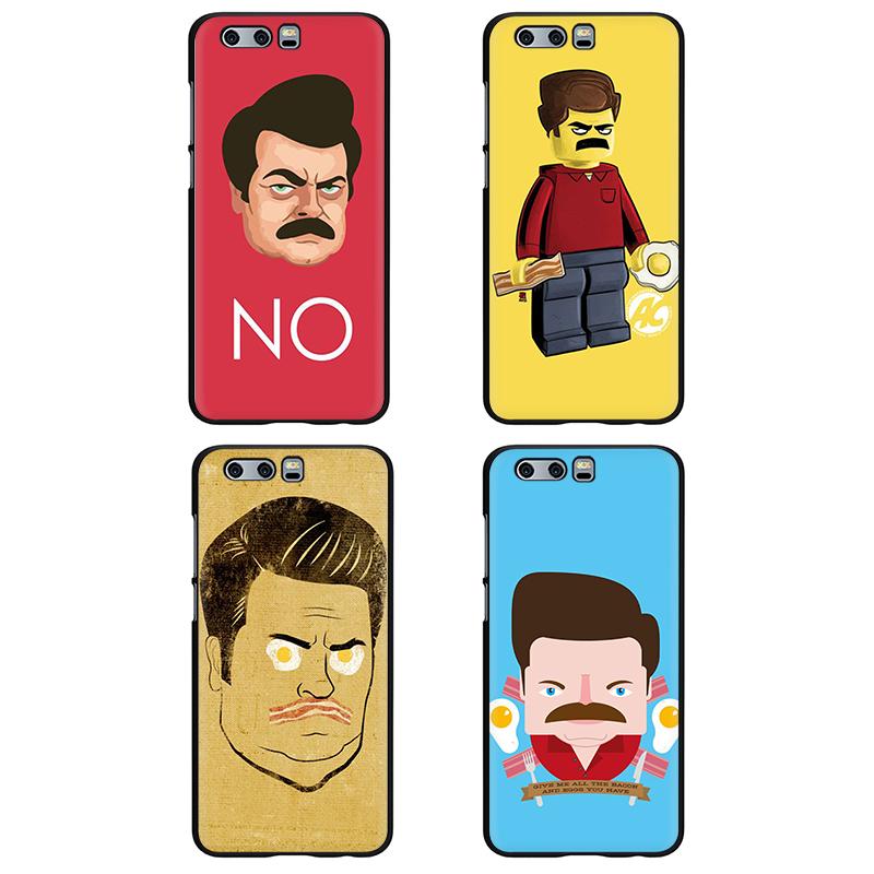 Изображение товара: Мягкий чехол для телефона Ron Swanson для Huawei Honor Note 6A 7A 7X 8X 9X 8 9 10 Lite 8C 20 Pro