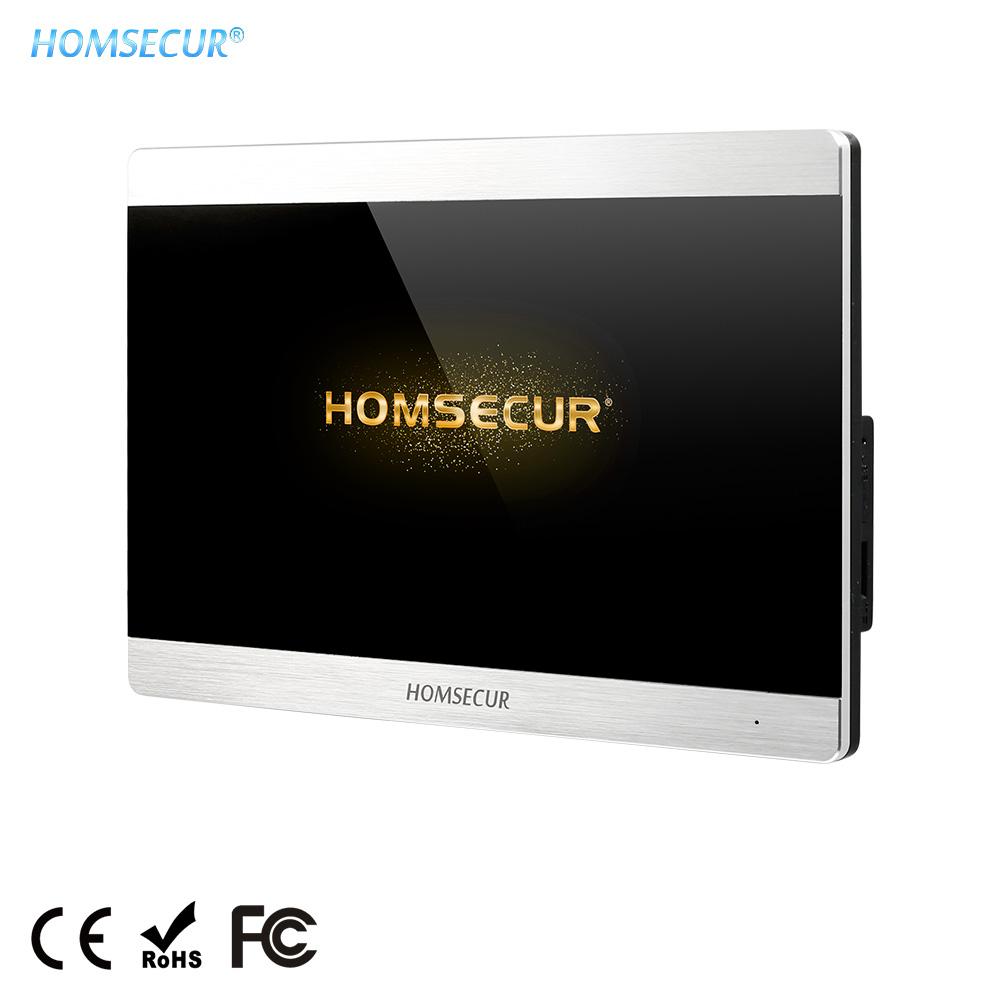 Изображение товара: Видеодомофон HOMSECUR с ЖК-дисплеем 7 дюймов, 1024x600, BM715HD-S дюйма, с сенсорным экраном, меню, Настраиваемые языки для серии HDK