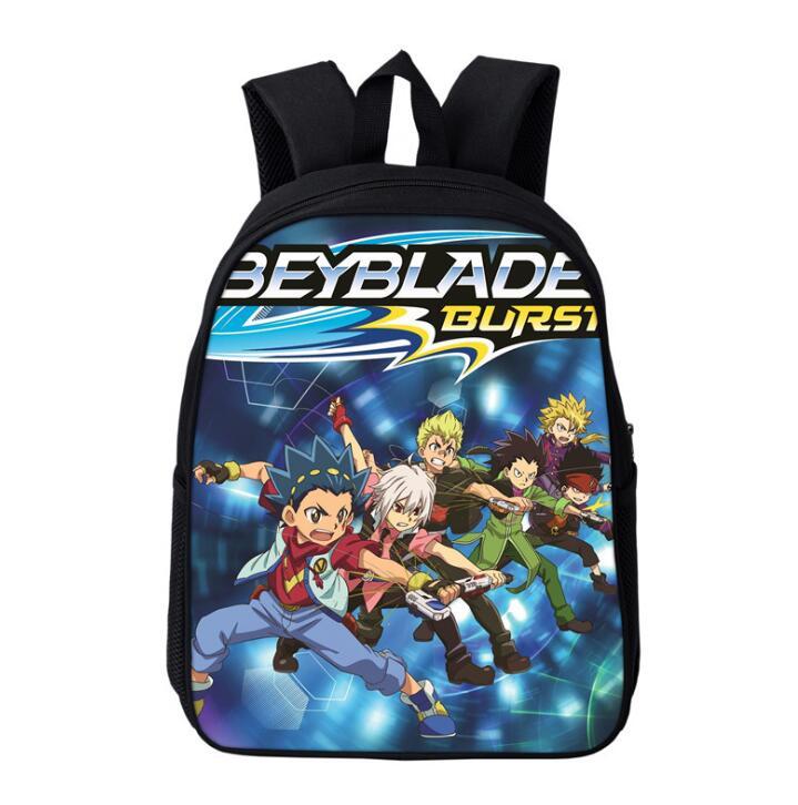 Изображение товара: Мода: Beyblade Burst игровой принт рюкзак 3D Аниме студенческий школьный рюкзак Softback
