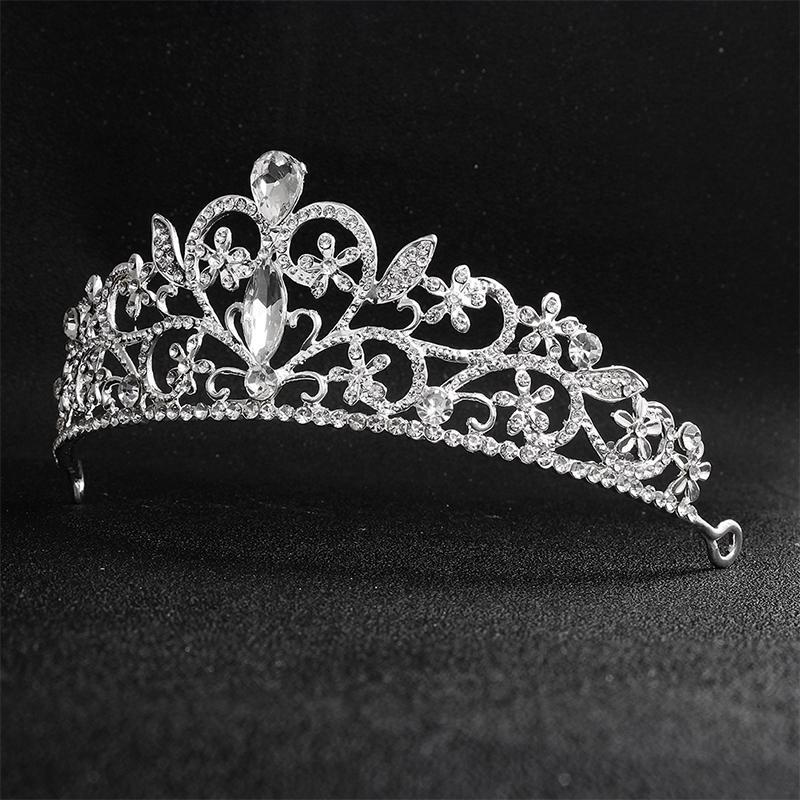 Изображение товара: Женская корона для волос Miallo, диадема, корона для принцессы, 2019, новейшие Стразы