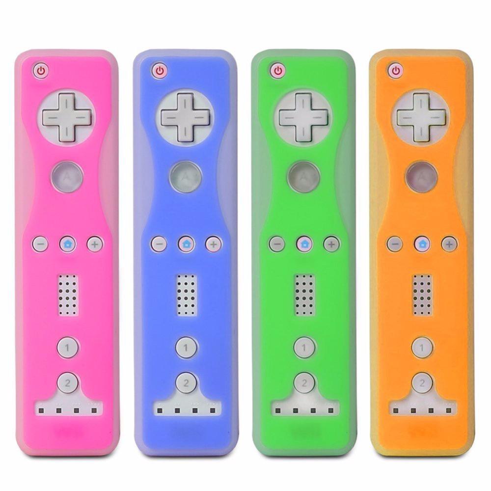 Изображение товара: 2 упаковки, контроллер жестов и джойстик Nunchuck, силиконовый чехол для консоли геймпада Nintendo Wii