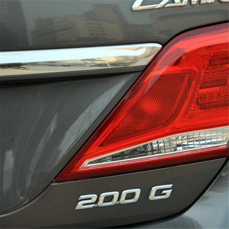Изображение товара: Автомобильный логотип 2,0, 2,5, 240, 200 г, V, S, E, Q для Toyota camry, corolla yaris, Nissan x-trail, авто ABS, буквы, эмблема заднего багажника, значок