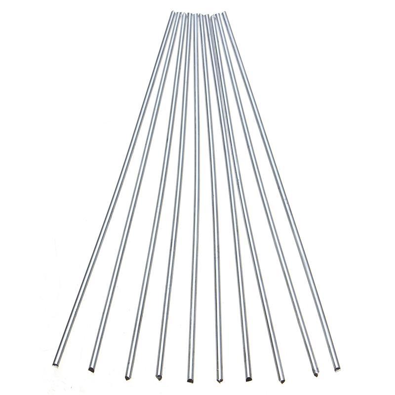 Изображение товара: Free shipping  10Pcs 3.2mmx 230mm Aluminum Welding Rods Low Temperature for Welder Machine Repair Working Tool