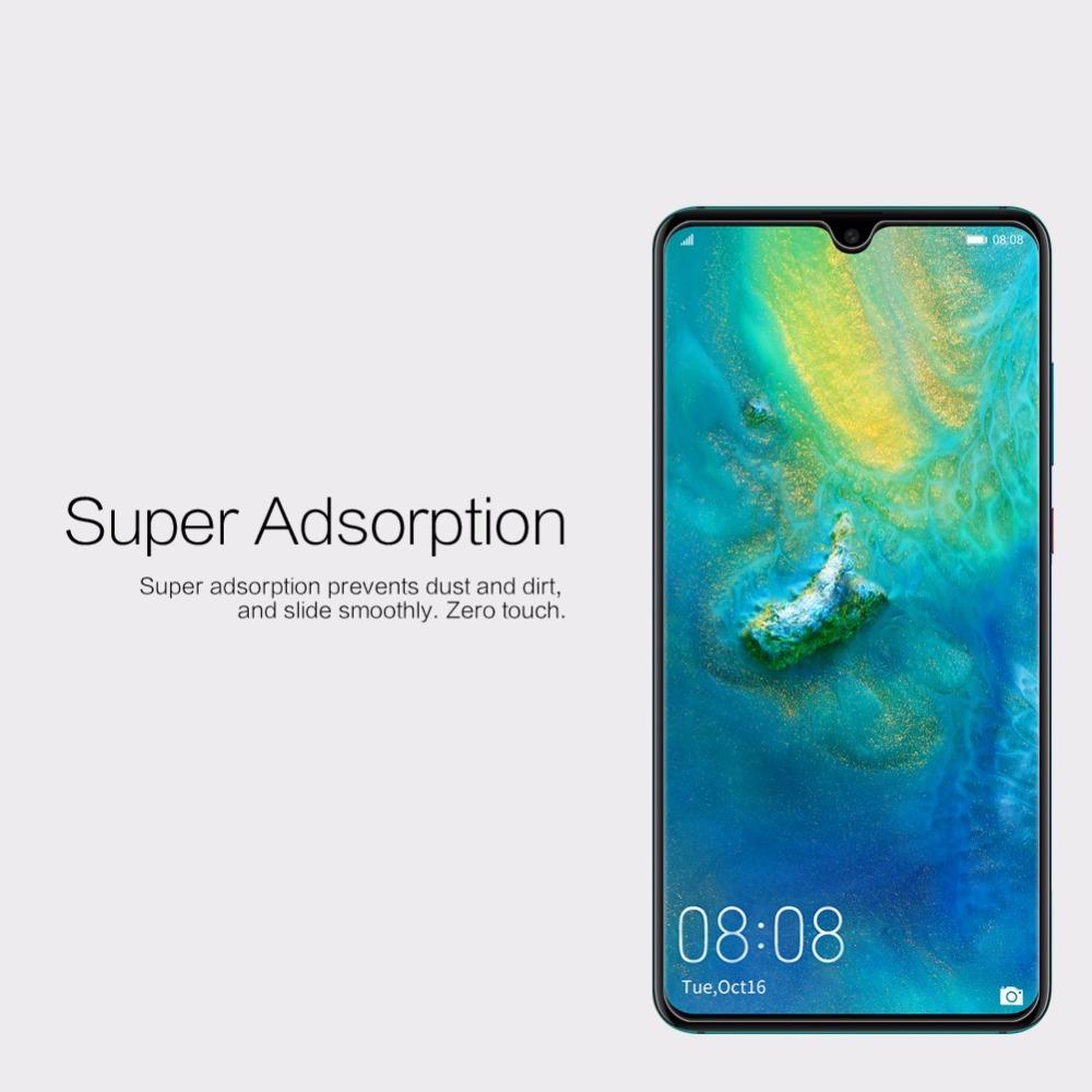 Изображение товара: Защитная пленка NILLKIN для Huawei Mate 20 прозрачная/матовая мягкая защитная пленка с защитой от отпечатков пальцев для Huawei Mate 20