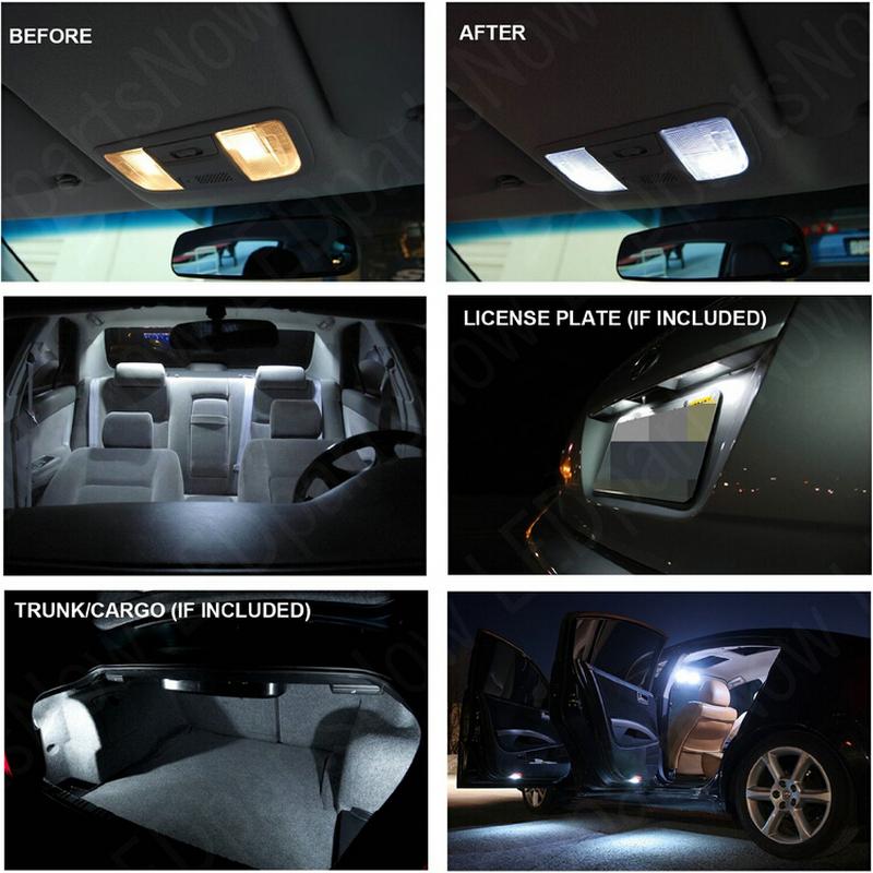 Изображение товара: Светодиодный светильник для салона автомобиля s для 2020 NISSAN KICKS карта купольный светильник карта светильник боковой маркер светильник