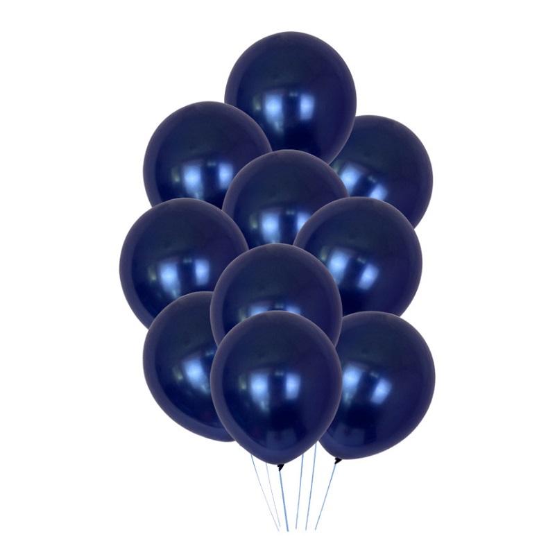 Изображение товара: 100 шт. 12 дюймов латексные воздушные шары, круглые шары, красный, синий, цвет красного вина, воздушные шары для свадьбы украшение помещения для вечеринки, дня рождения детского дня рождения