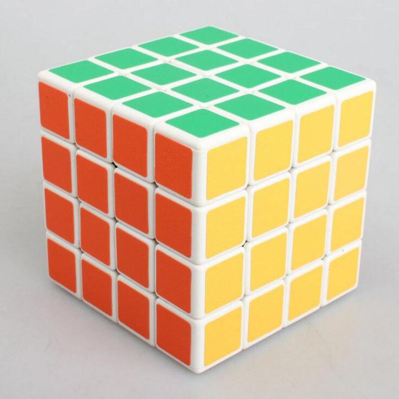 Изображение товара: 4*4*4 скоростные Волшебные кубики Твист Головоломка кубик Профессиональный соревнование волшебный кубик матовые наклейки игры игрушки для детей
