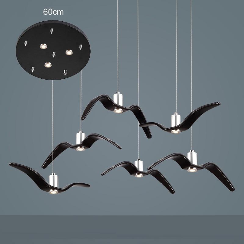 Изображение товара: Светодиодный Современный минималистичный подвесной светильник LukLoy в скандинавском стиле для столовой, кухни, гостиной, лофта