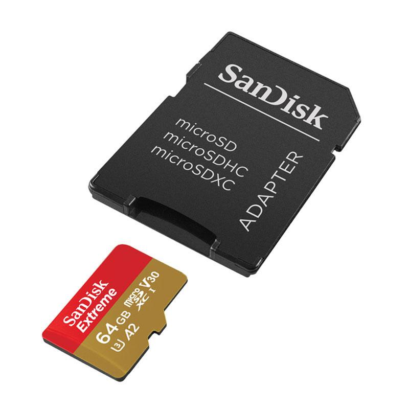 Изображение товара: Карта памяти MicroSD SanDisk 16/32/64/128/256 ГБ MicroSDXC EXTREME PRO V30/U3/4K